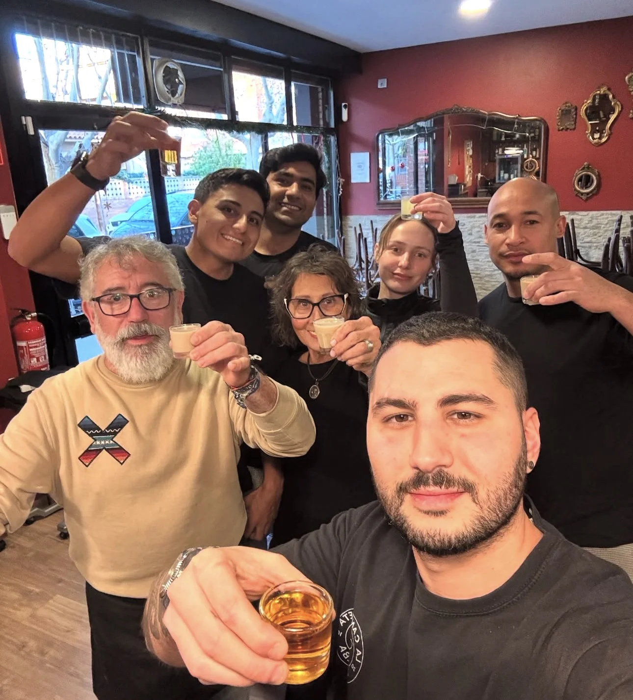 El equipo de La Cantineta de l'Alba