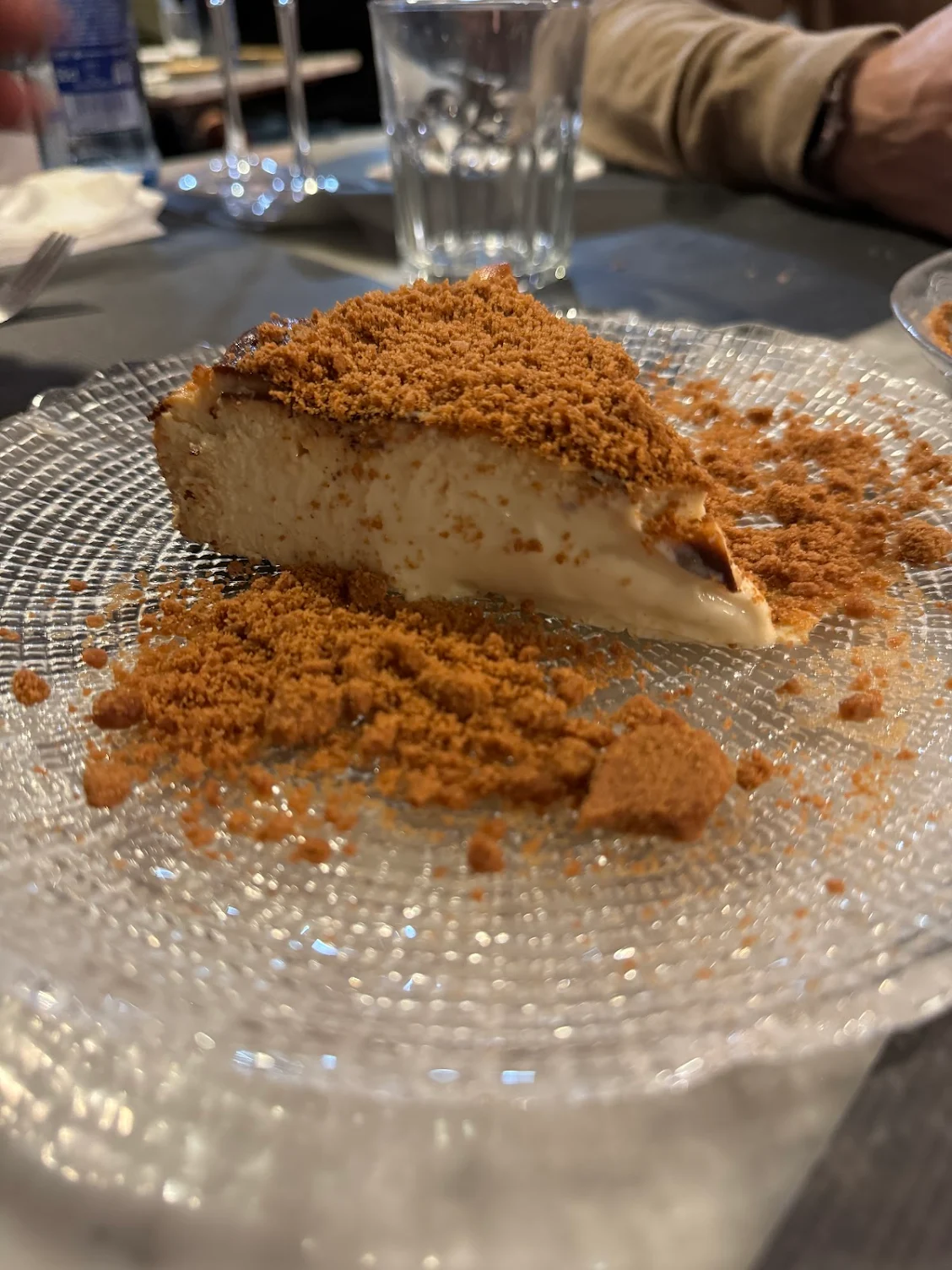 Tarta de queso de la Cantineta
